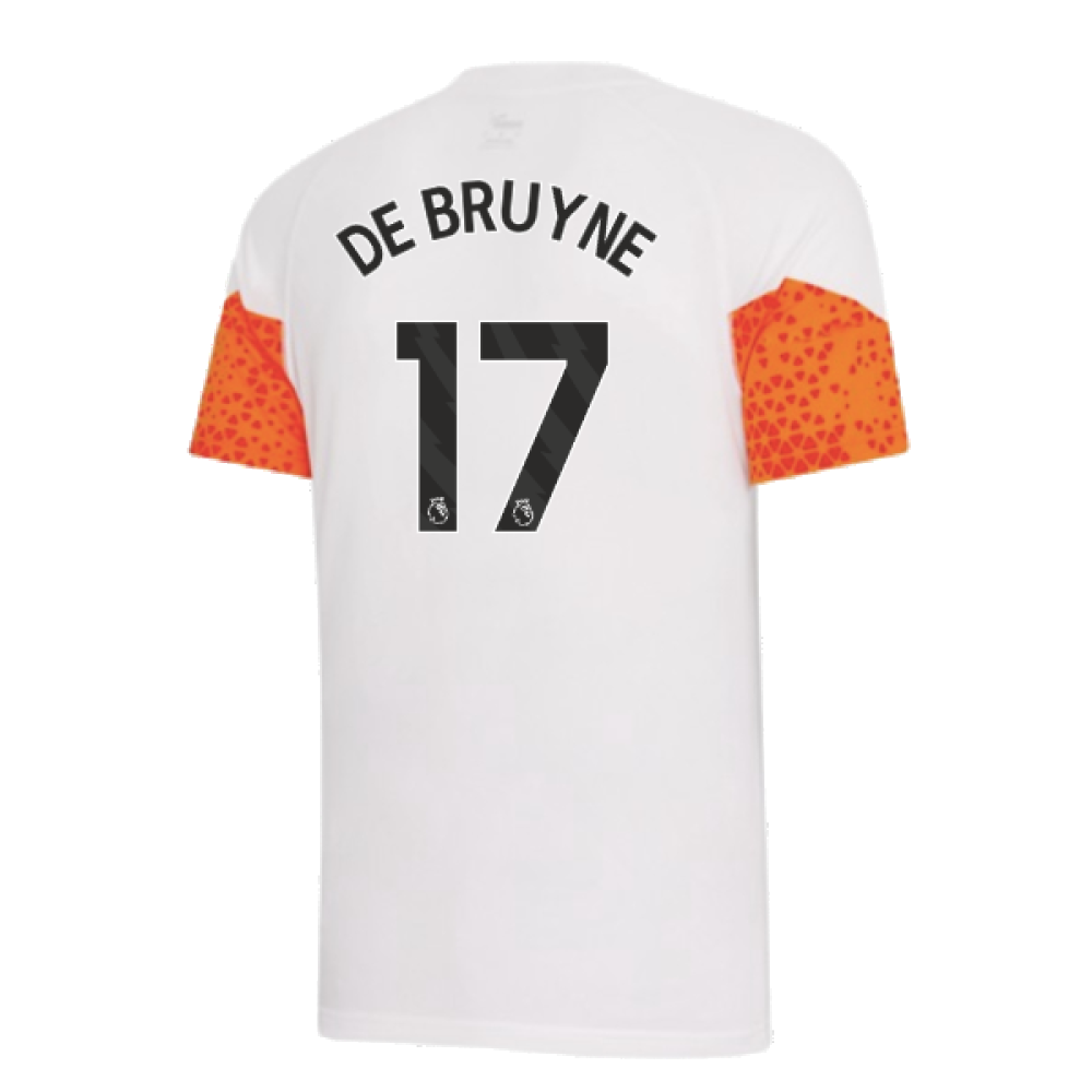 2023-2024 Man City Training Jersey (Marble) - Kids (DE BRUYNE 17)