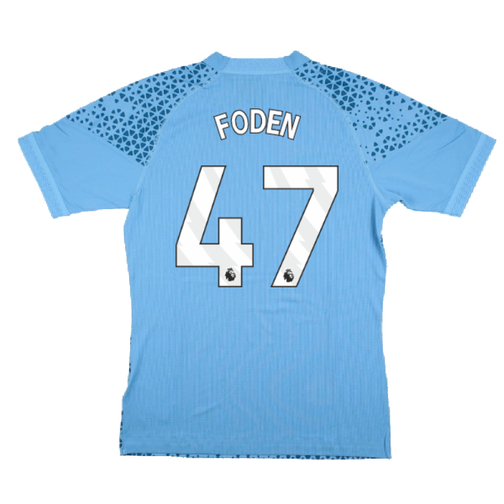 2023-2024 Man City Training Jersey Pro (Light Blue) (FODEN 47)