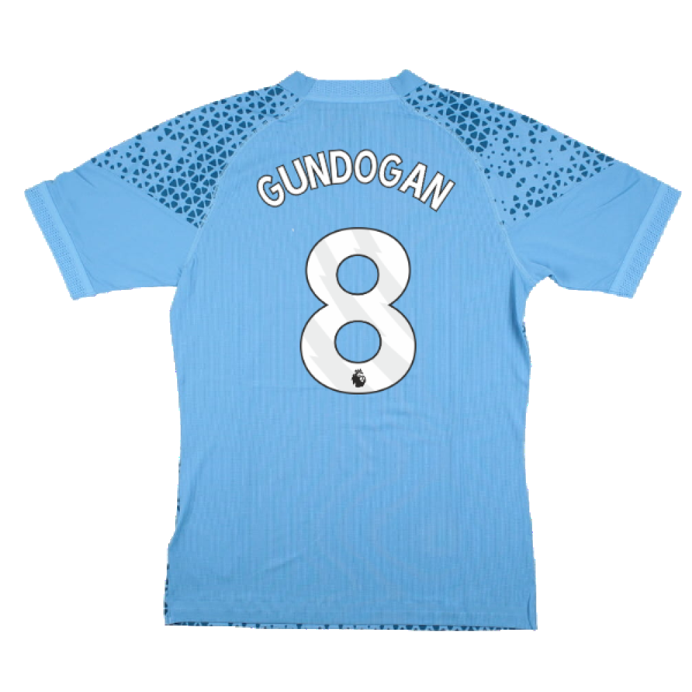 2023-2024 Man City Training Jersey Pro (Light Blue) (GUNDOGAN 8)