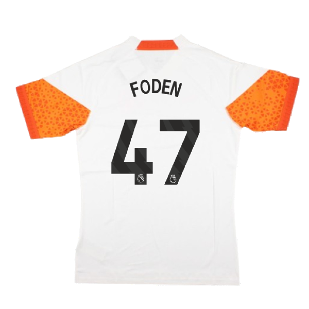 2023-2024 Man City Training Jersey Pro (Marble) (FODEN 47)