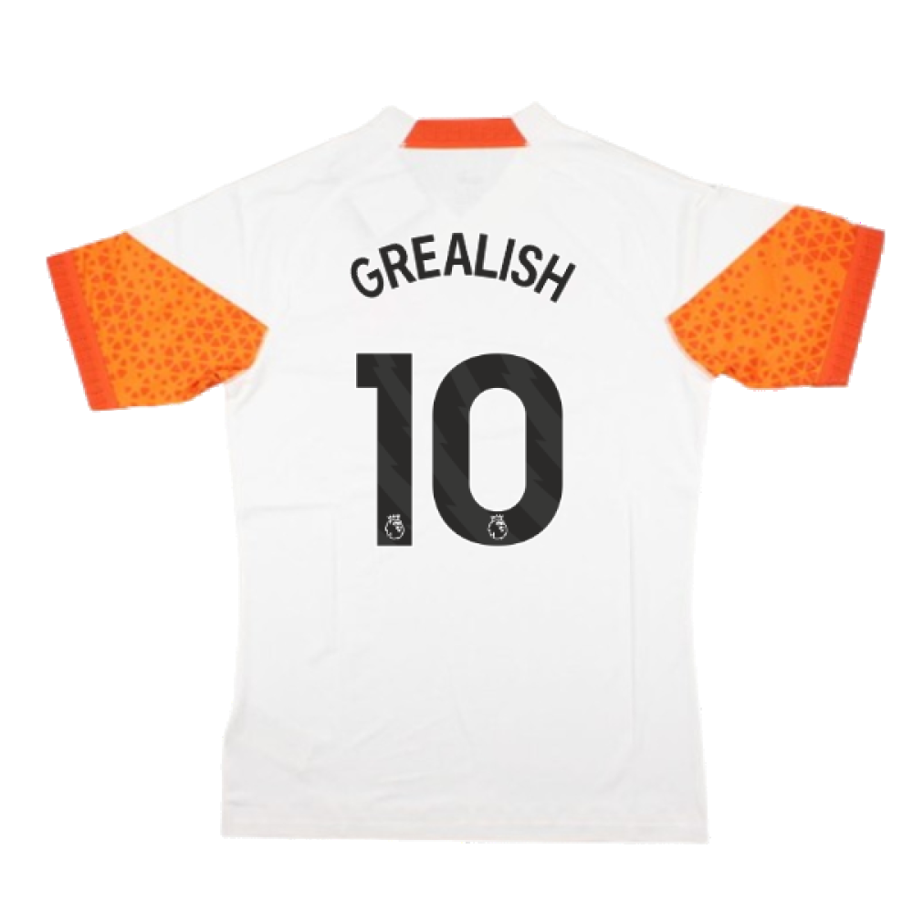 2023-2024 Man City Training Jersey Pro (Marble) (GREALISH 10)