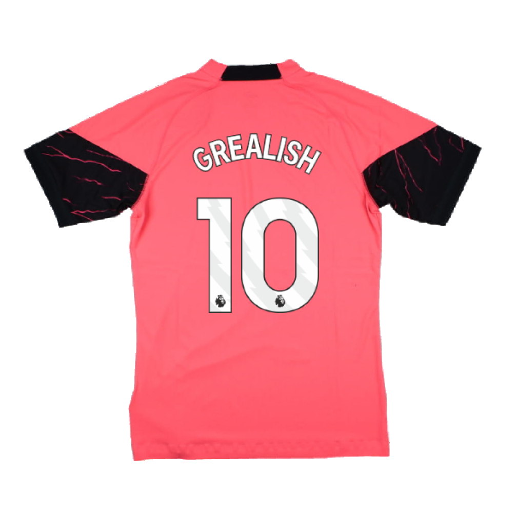 2023-2024 Man City Training Jersey Pro (Sunset Glow) (GREALISH 10)