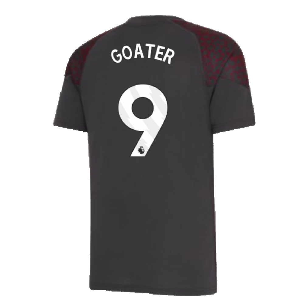 2023-2024 Man City Training Jersey (Strong Grey) (GOATER 9)