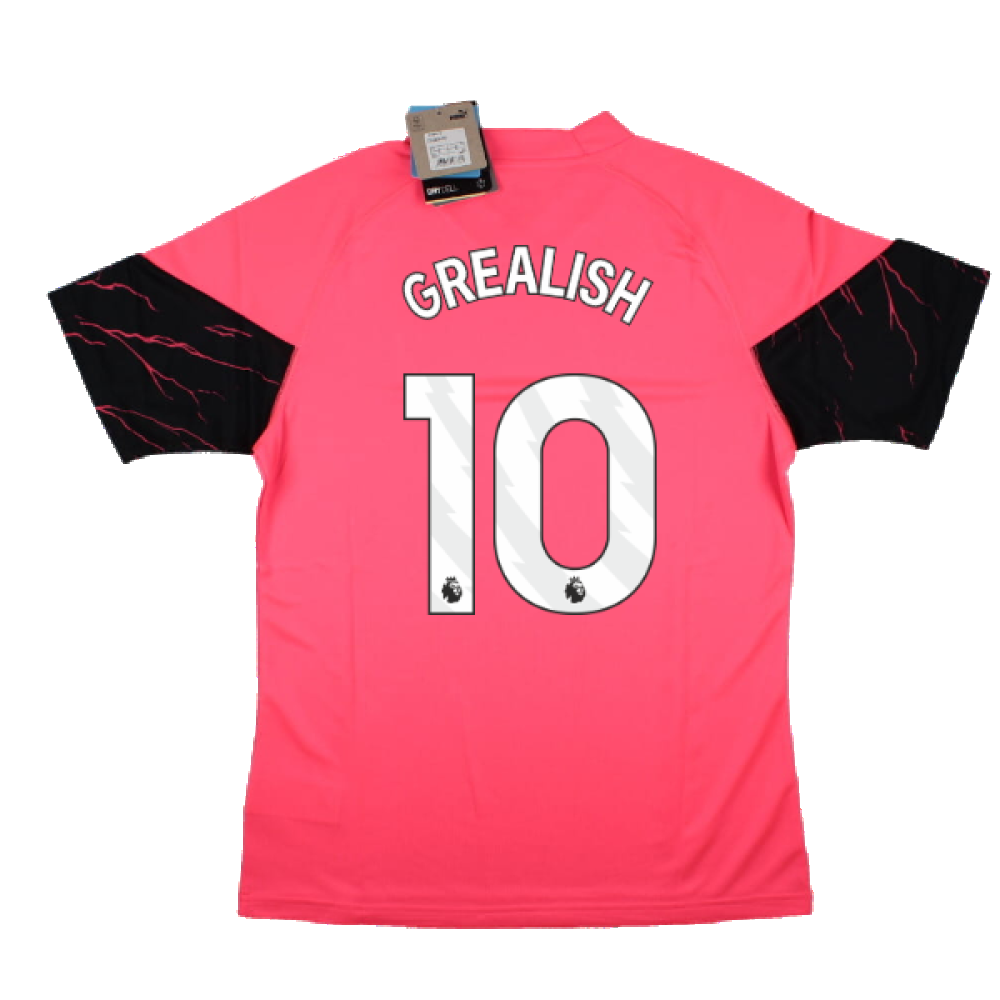 2023-2024 Man City Training Jersey (Sunset Glow) (GREALISH 10)