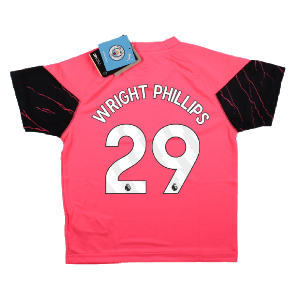 2023-2024 Man City Training Jersey (Sunset Glow) - Kids (WRIGHT PHILLIPS 29)