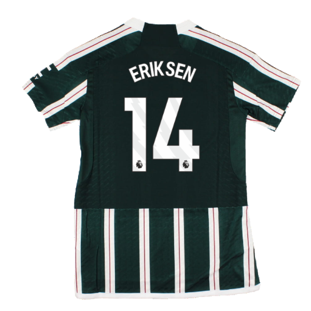 2023-2024 Man Utd Authentic Away Shirt (Ladies) (Eriksen 14)