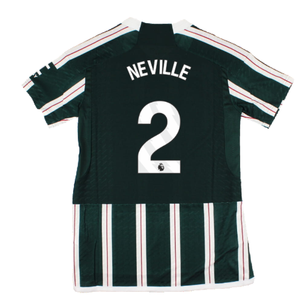 2023-2024 Man Utd Authentic Away Shirt (Ladies) (Neville 2)