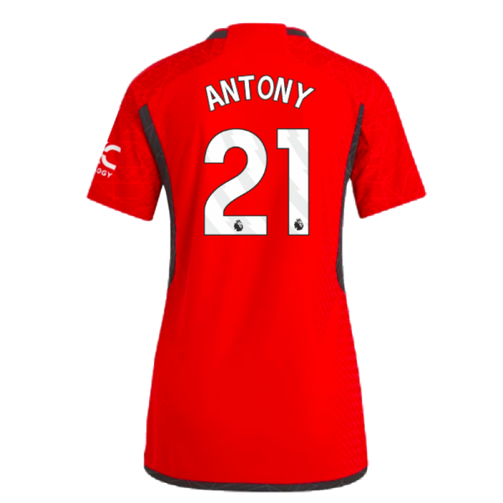 2023-2024 Man Utd Authentic Home Shirt (Ladies) (Antony 21)