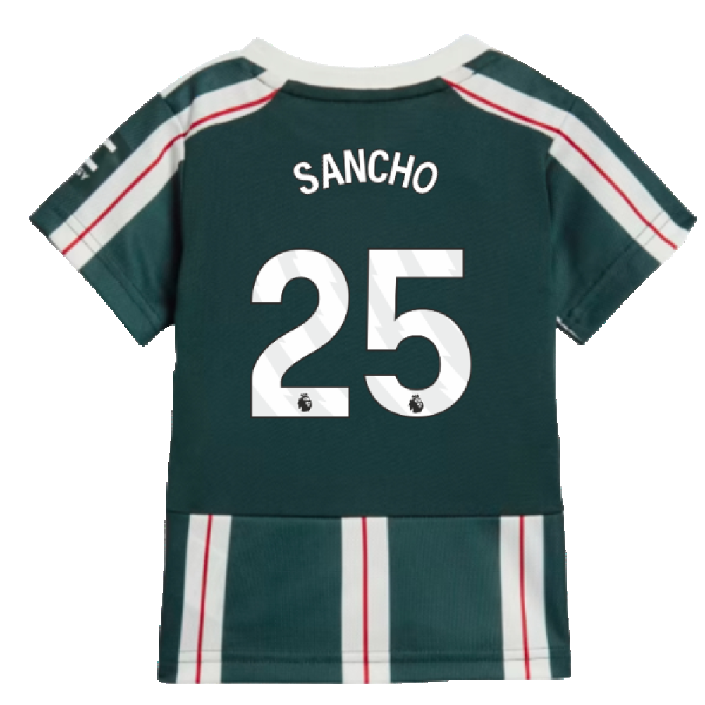 2023-2024 Man Utd Away Baby Kit (Sancho 25)