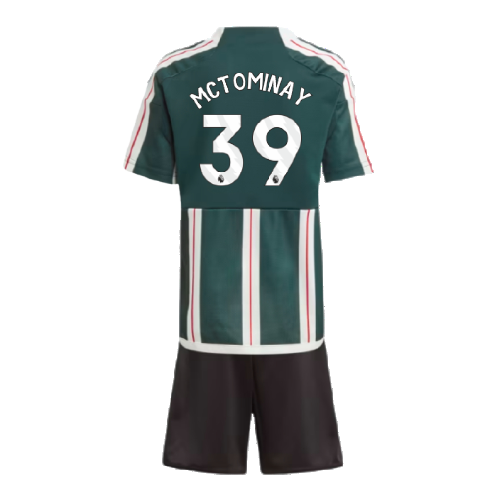 2023-2024 Man Utd Away Mini Kit (McTominay 39)