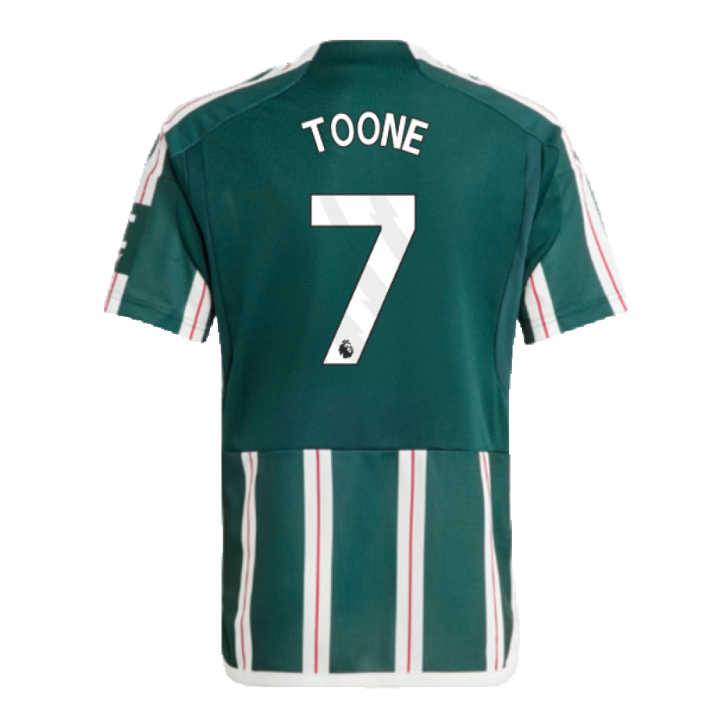 2023-2024 Man Utd Away Shirt (Kids) (Toone 7)