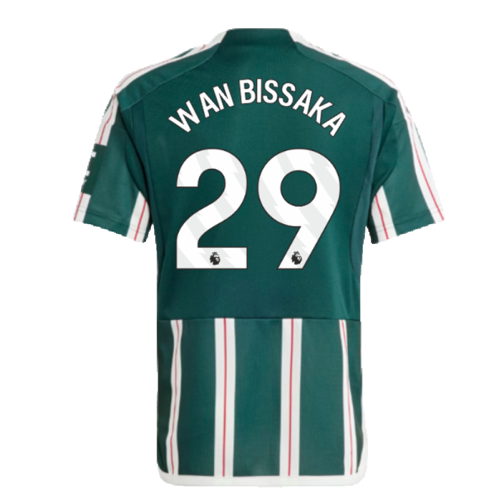 2023-2024 Man Utd Away Shirt (Kids) (Wan Bissaka 29)