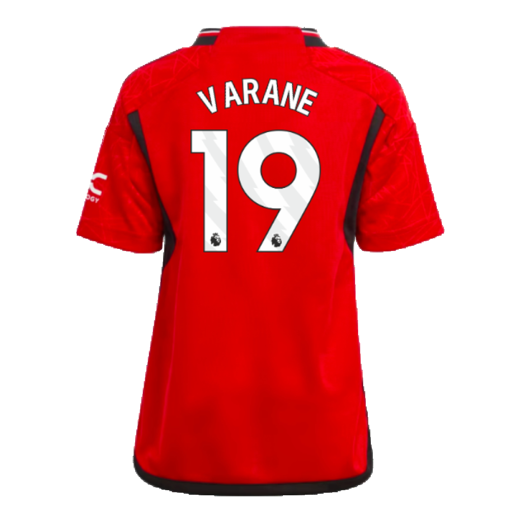 2023-2024 Man Utd Home Mini Kit (Varane 19)