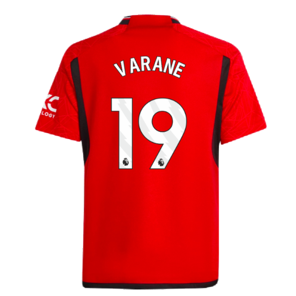 2023-2024 Man Utd Home Shirt (Kids) (Varane 19)