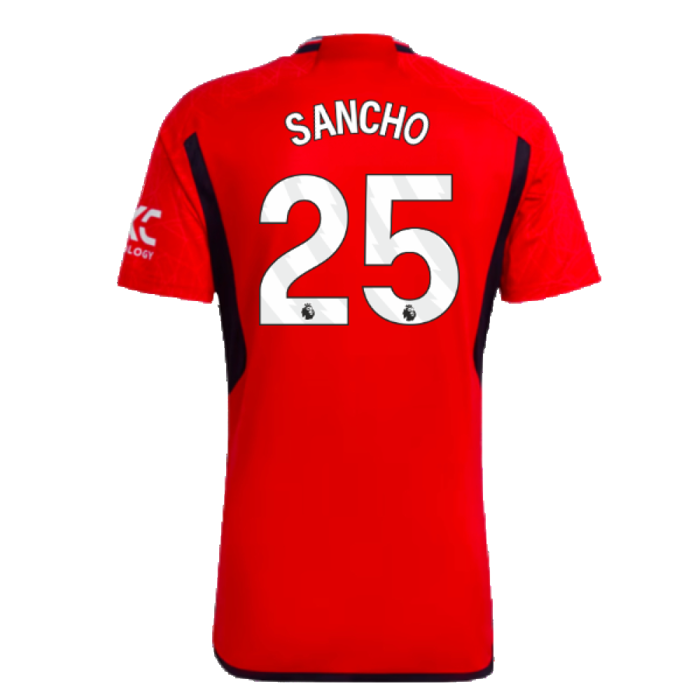 2023-2024 Man Utd Home Shirt (Sancho 25)