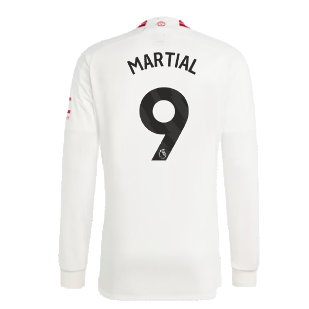 2023-2024 Man Utd Long Sleeve Third Shirt (Martial 9)