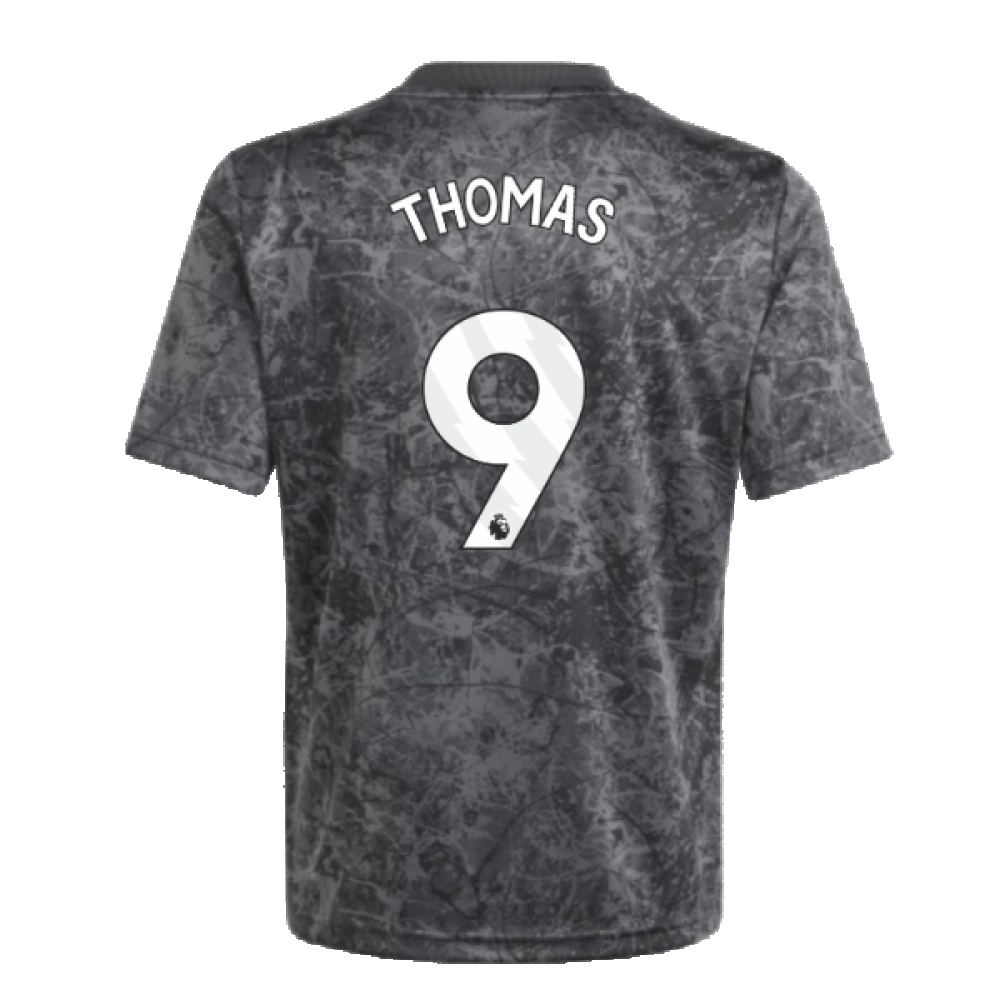 2023-2024 Man Utd Pre-Match Shirt (Black) - Kids (Thomas 9)