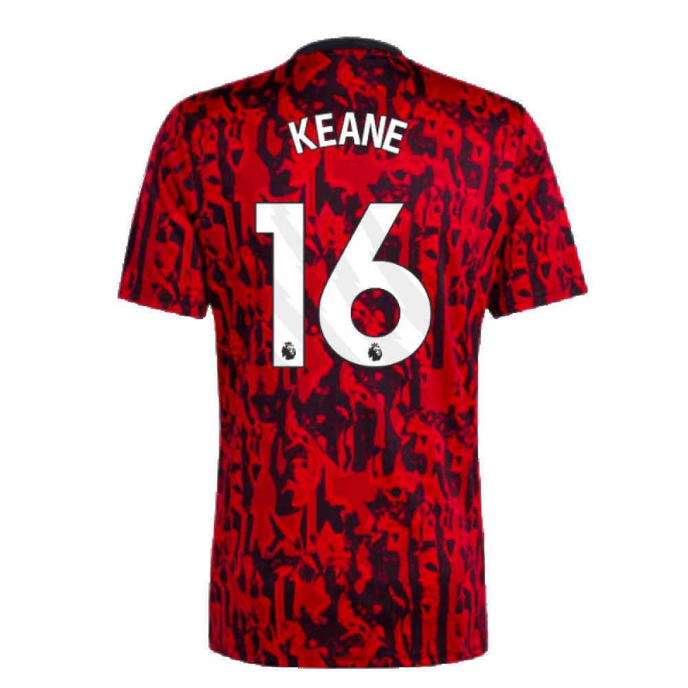 2023-2024 Man Utd Pre-Match Shirt (Red) (Keane 16)