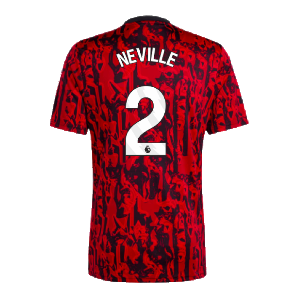 2023-2024 Man Utd Pre-Match Shirt (Red) (Neville 2)