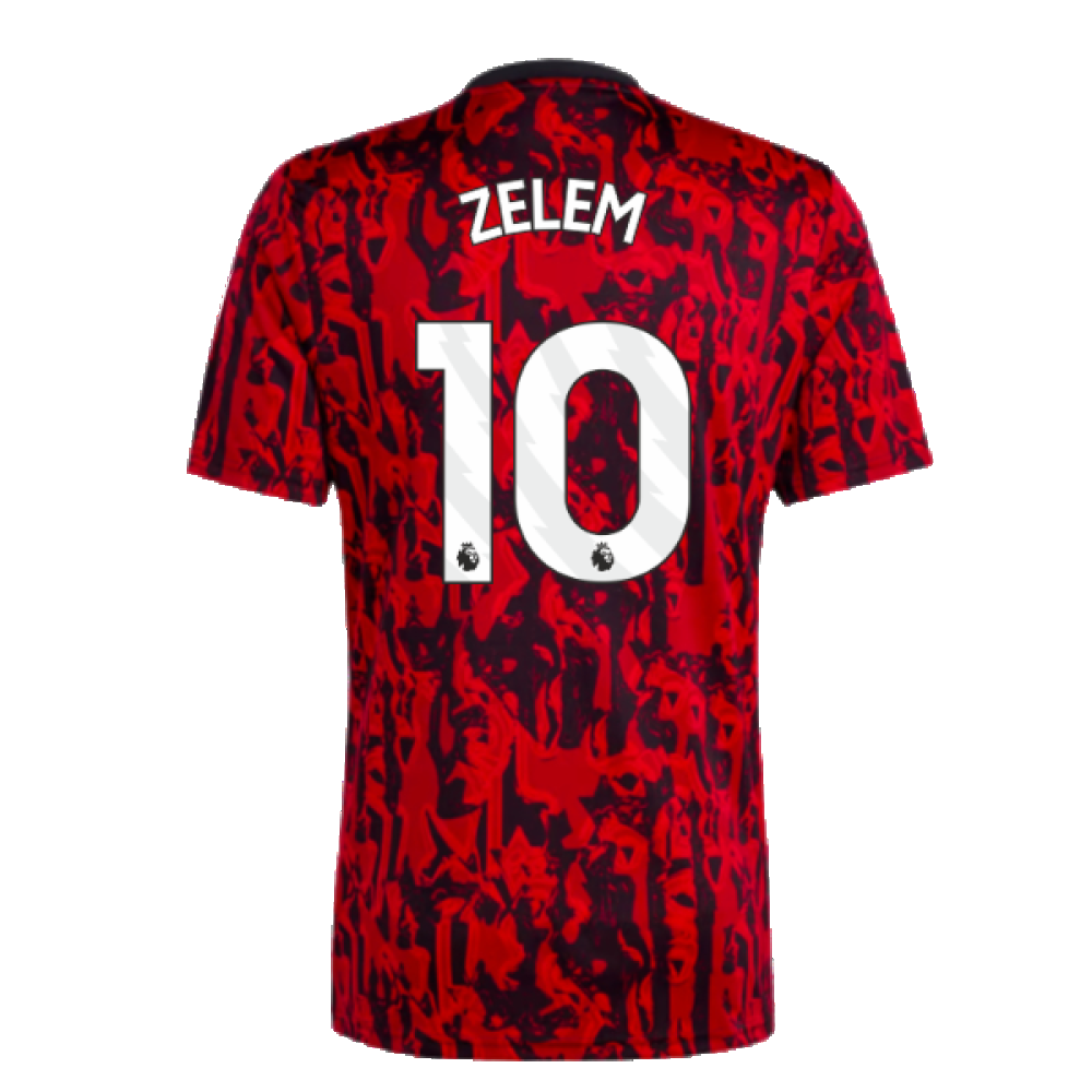 2023-2024 Man Utd Pre-Match Shirt (Red) (Zelem 10)