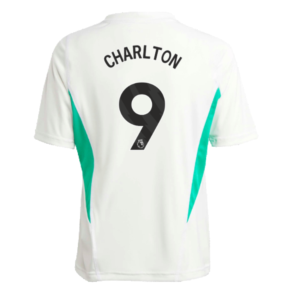 2023-2024 Man Utd Training Jersey (White) - Kids (Charlton 9)