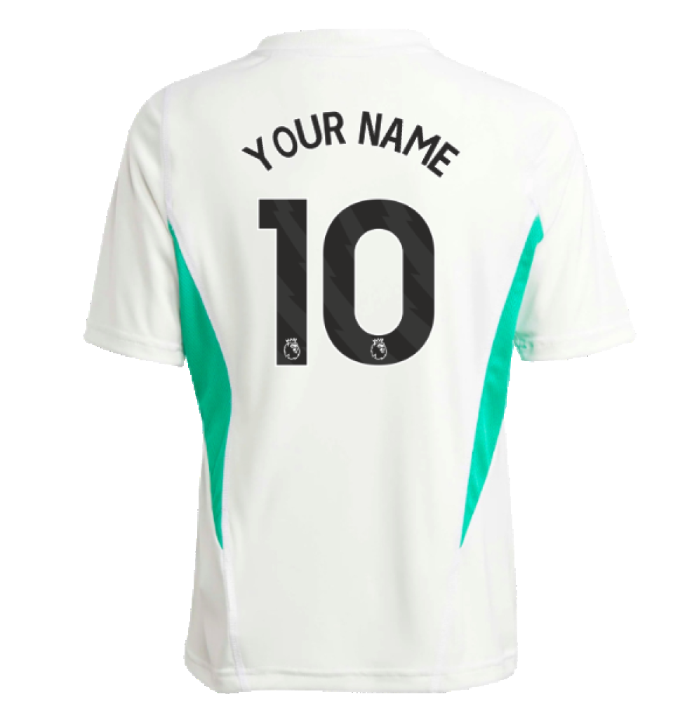 2023-2024 Man Utd Training Jersey (White) - Kids (Your Name)