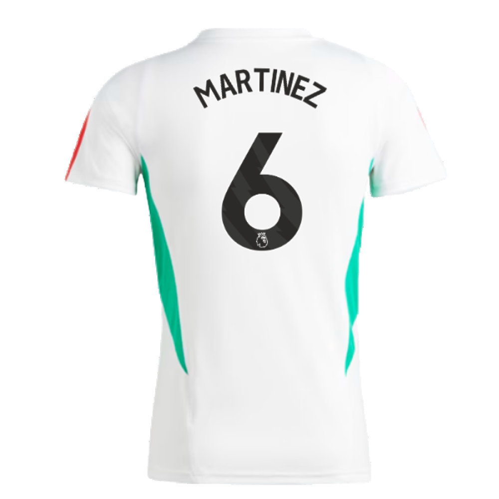 2023-2024 Man Utd Training Jersey (White) - Ladies (Martinez 6)
