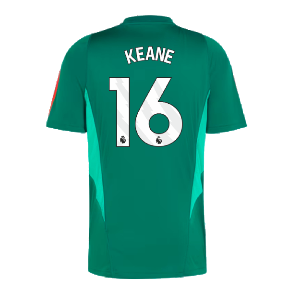 2023-2024 Man Utd Training Shirt (Green) (Keane 16)