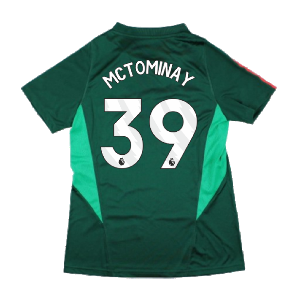 2023-2024 Man Utd Training Shirt (Green) - Ladies (McTominay 39)