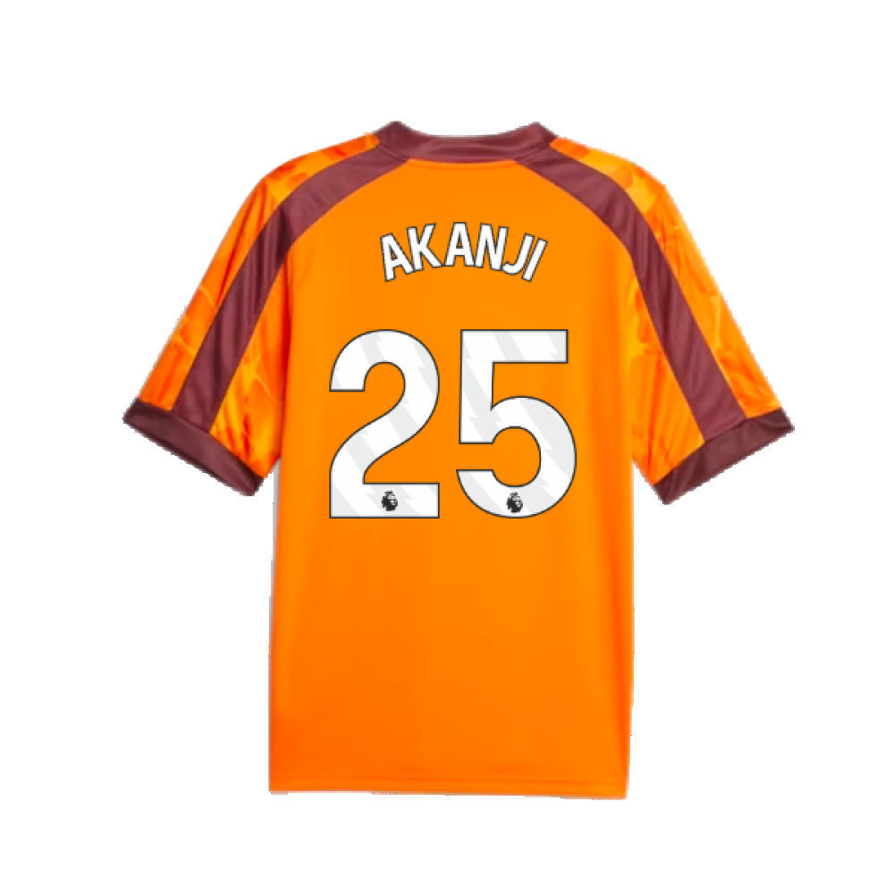 2023-2024 Manchester City eSports Jersey (Orange) (AKANJI 25)