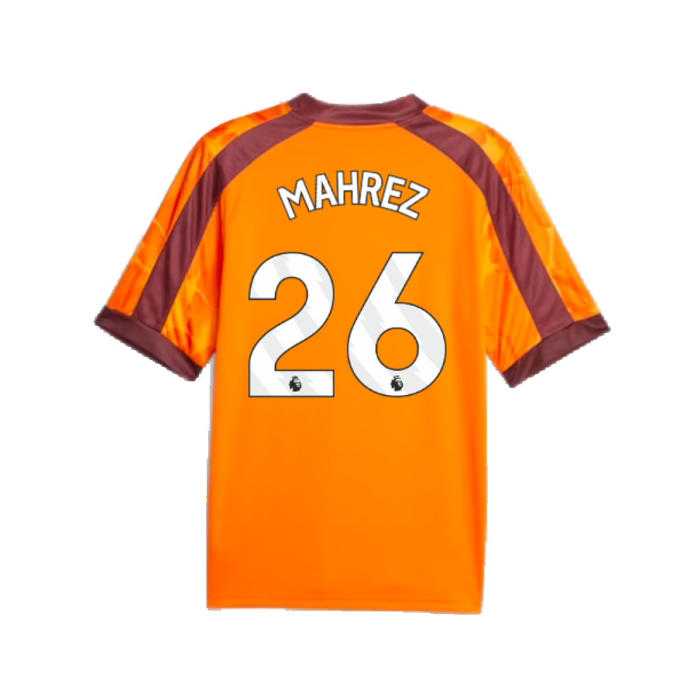 2023-2024 Manchester City eSports Jersey (Orange) (MAHREZ 26)