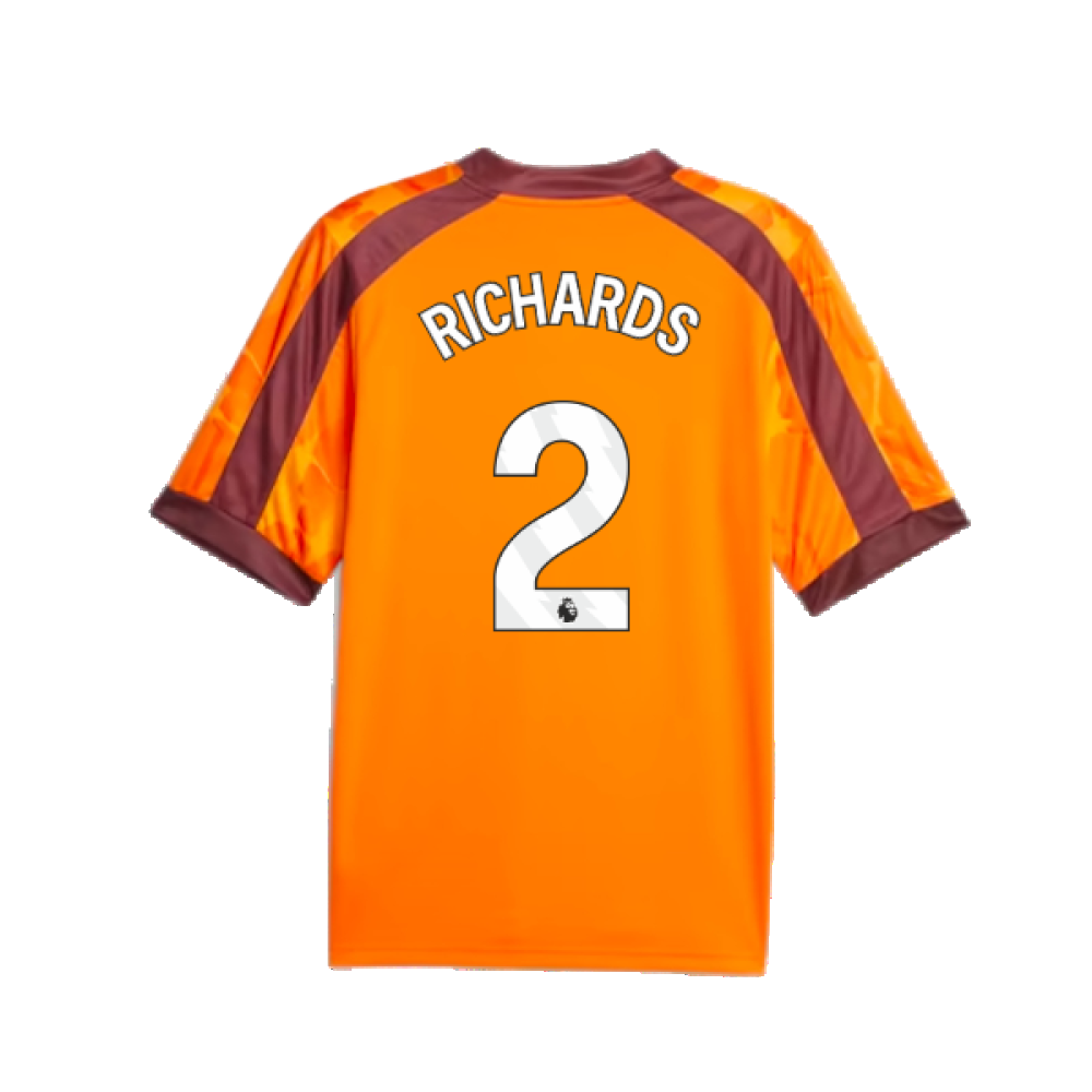 2023-2024 Manchester City eSports Jersey (Orange) (RICHARDS 2)