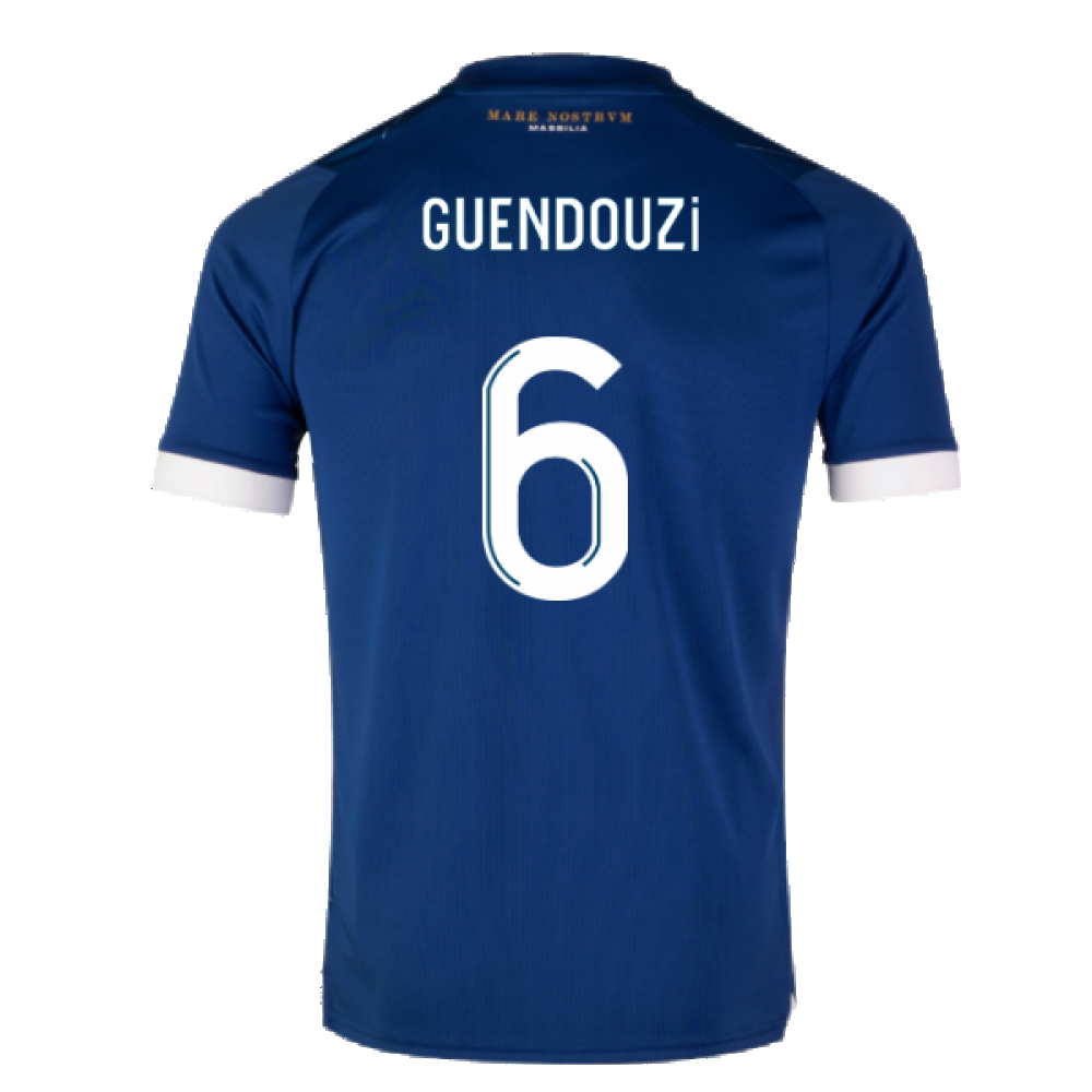 2023-2024 Marseille Away Shirt (Kids) (Guendouzi 6)