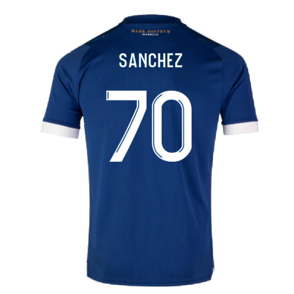 2023-2024 Marseille Away Shirt (Kids) (Sanchez 70)