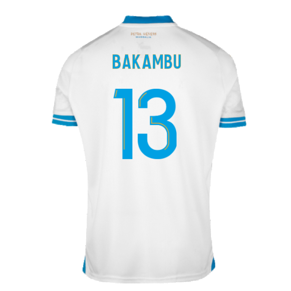 2023-2024 Marseille Home Shirt (Bakambu 13)