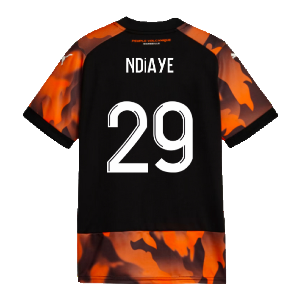 2023-2024 Marseille Third Shirt (Kids) (Ndiaye 29)