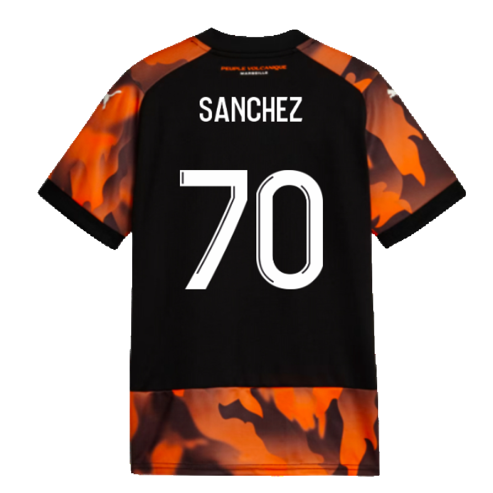 2023-2024 Marseille Third Shirt (Kids) (Sanchez 70)