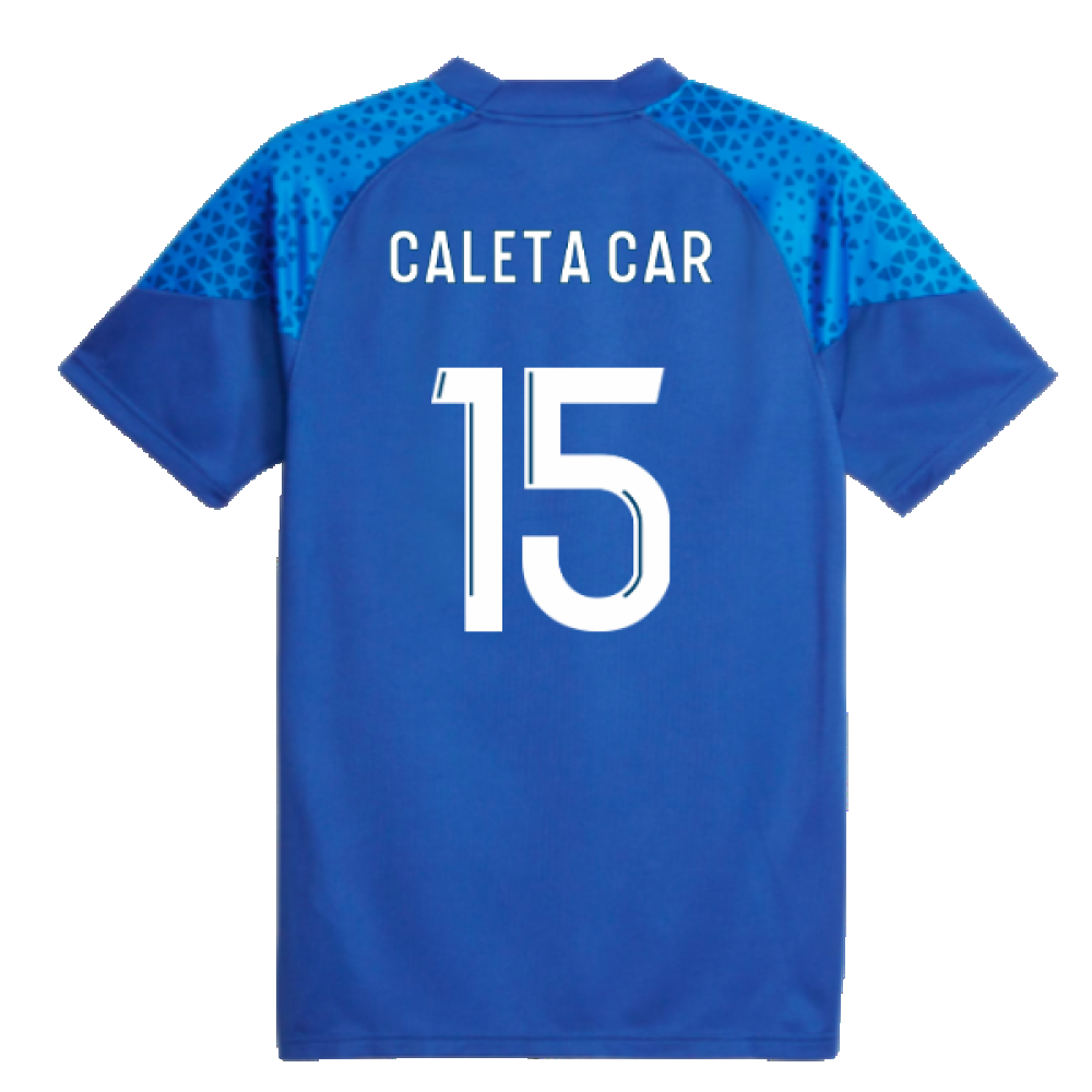 2023-2024 Marseille Training Jersey (Blue) (Caleta Car 15)