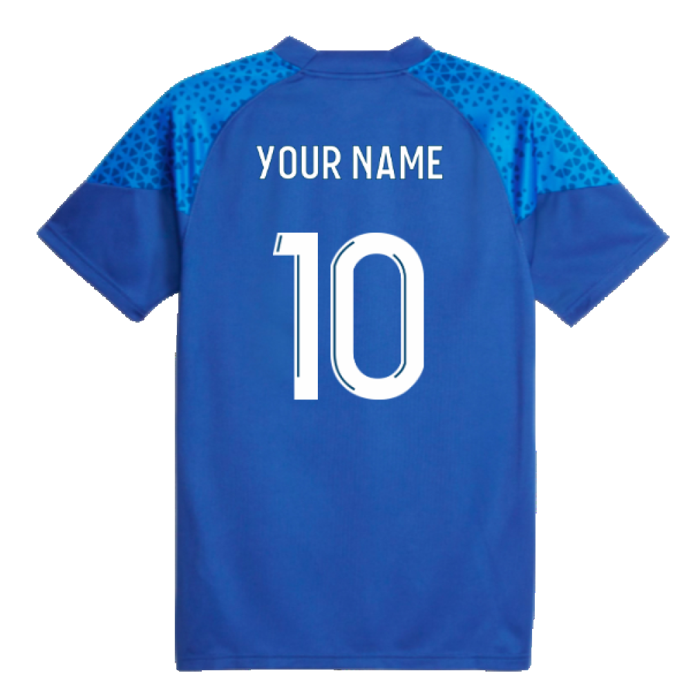 2023-2024 Marseille Training Jersey (Blue) (Your Name)