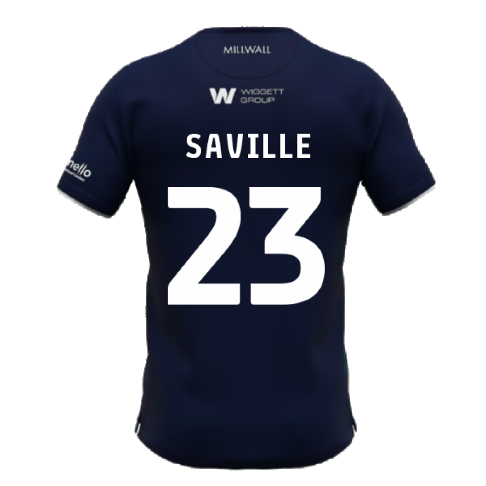 2023-2024 Millwall Home Shirt (Saville 23)