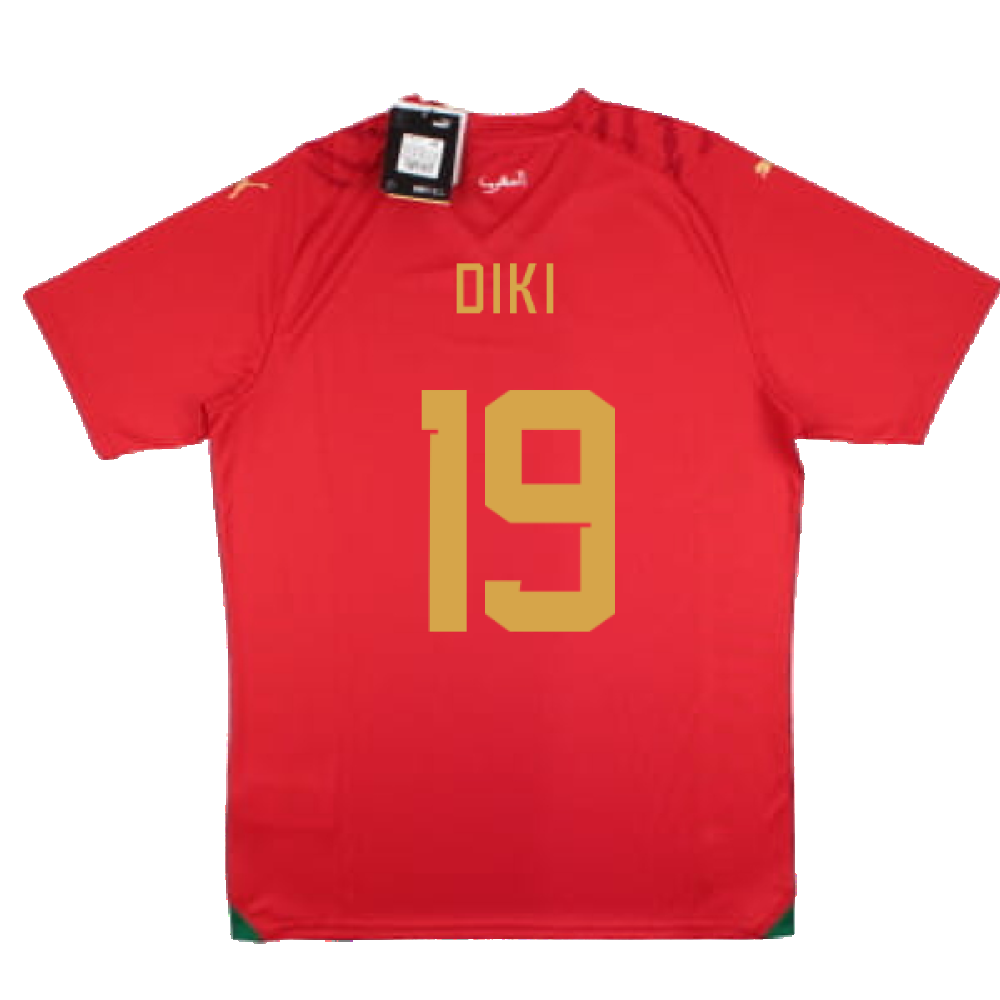 2023-2024 Morocco WWC Home Shirt (Diki 19)