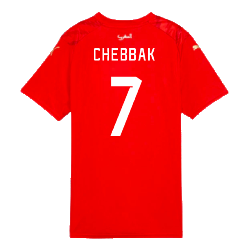 2023-2024 Morocco WWC Home Shirt (Ladies) (Chebbak 7)