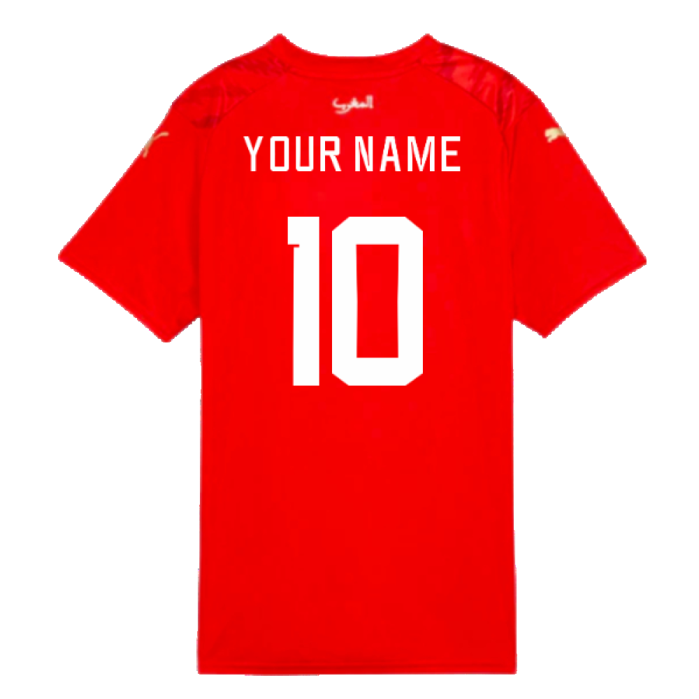 2023-2024 Morocco WWC Home Shirt (Ladies) (Your Name)