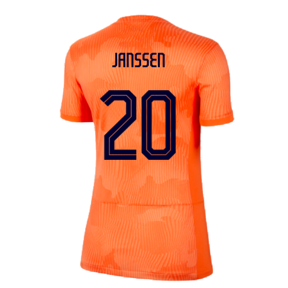 2023-2024 Netherlands WWC Home Shirt (Ladies) (Janssen 20)