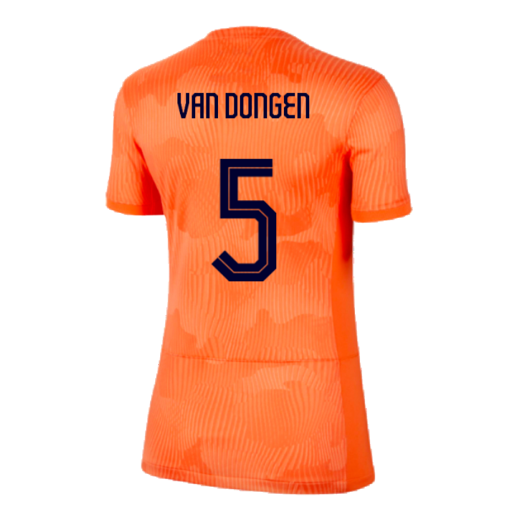 2023-2024 Netherlands WWC Home Shirt (Ladies) (Van Dongen 5)