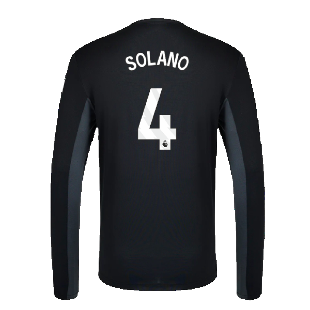 2023-2024 Newcastle Coaches Training Long Sleeve Tee (Black) (Solano 4)