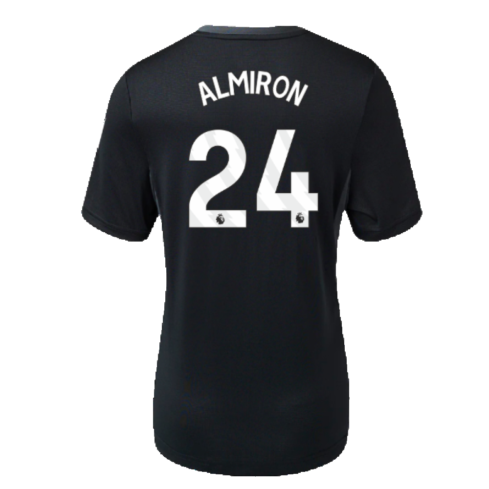 2023-2024 Newcastle Coaches Training Tee (Black) - Kids (Almiron 24)