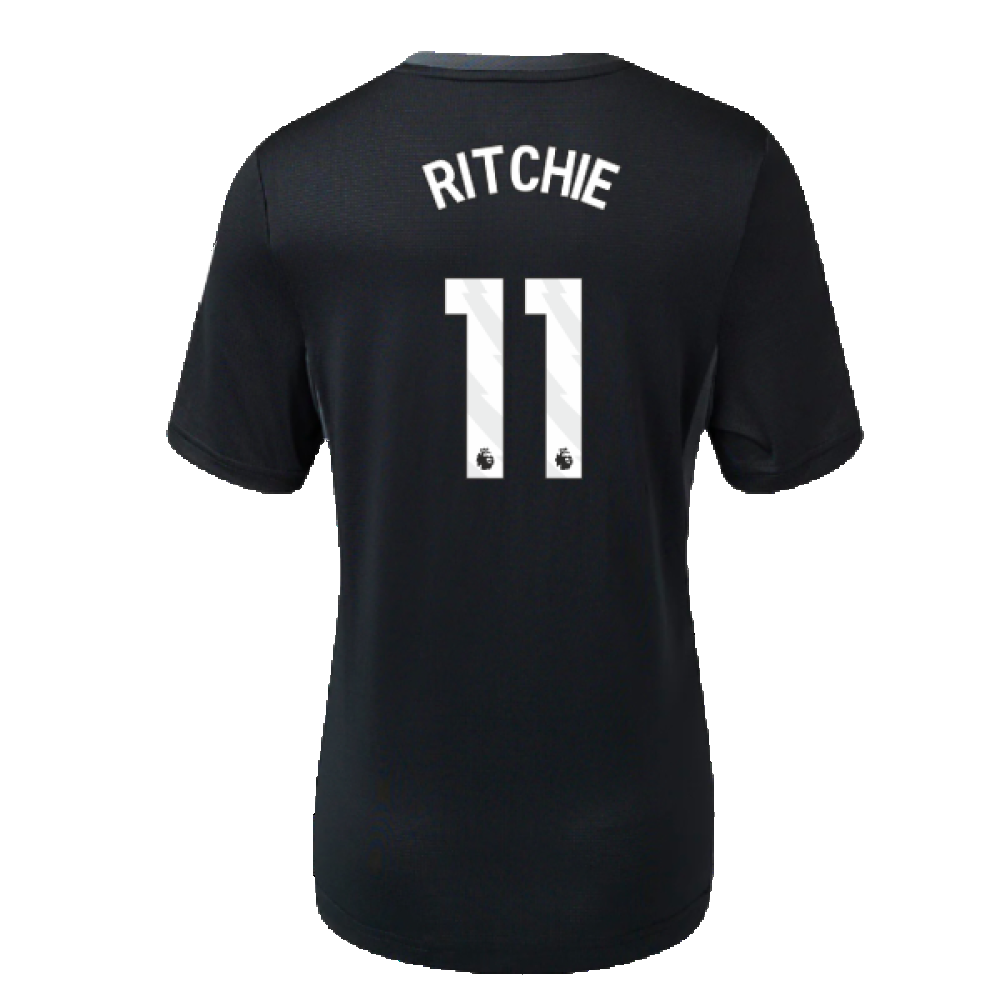 2023-2024 Newcastle Coaches Training Tee (Black) - Kids (Ritchie 11)