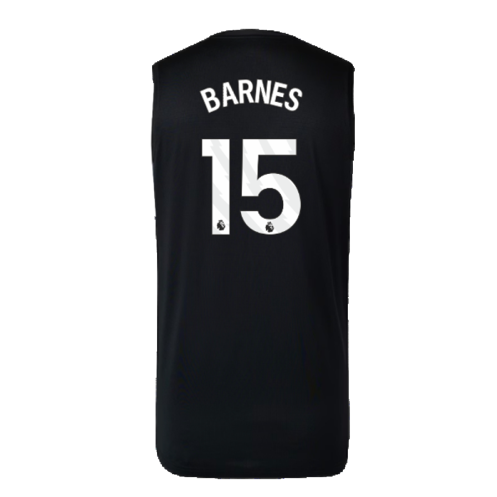 2023-2024 Newcastle Coaches Training Vest (Black) (Barnes 15)