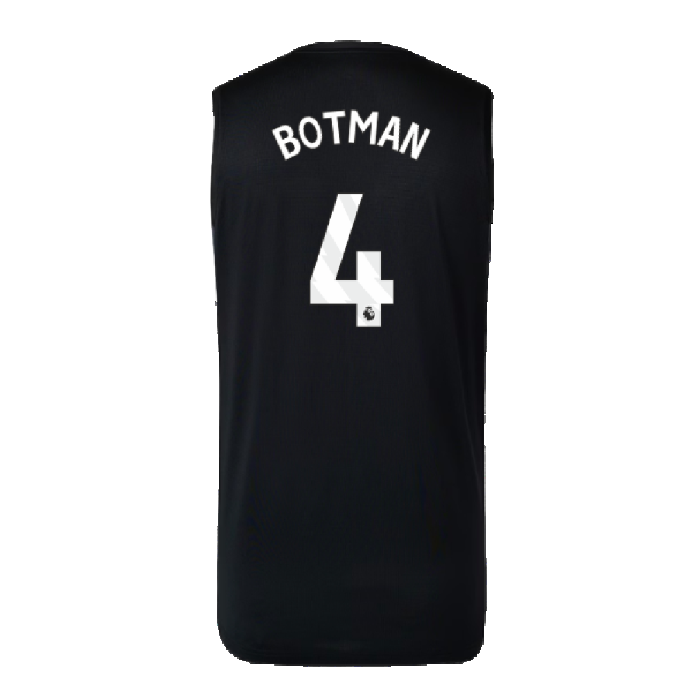 2023-2024 Newcastle Coaches Training Vest (Black) (Botman 4)